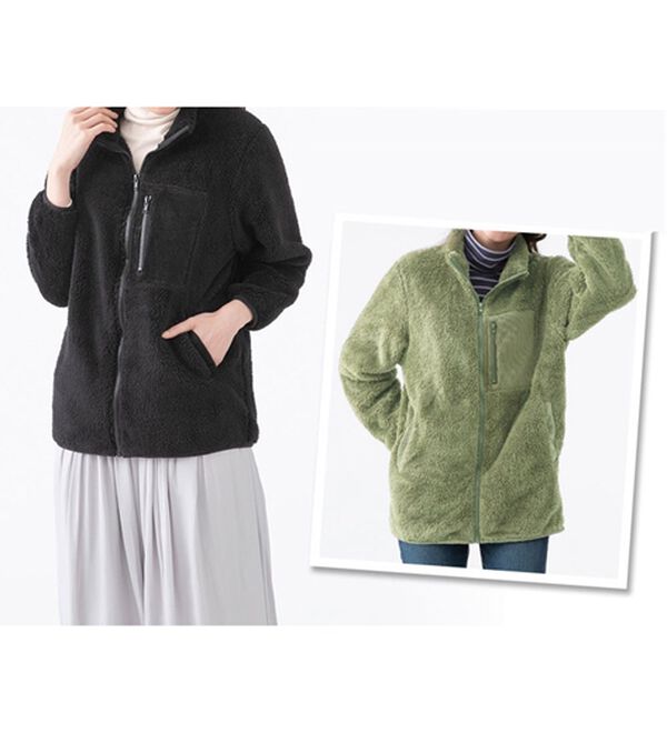 LAVIENNE（ラヴィエンヌ）の「ふわふわフリースジャケット（パジャマ・ルームウェア）」｜詳細画像