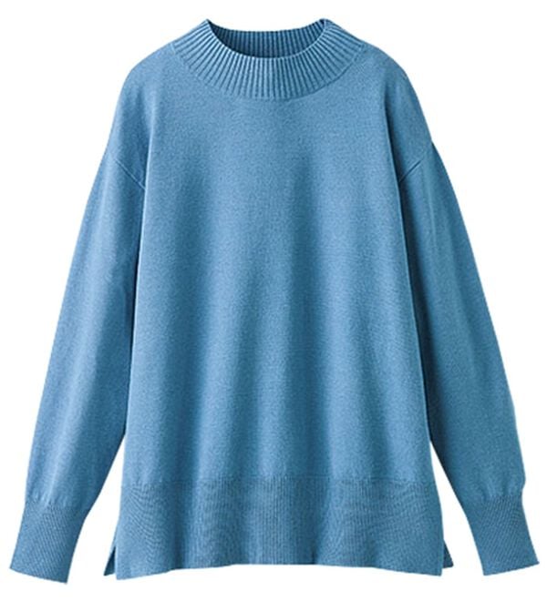 BELLUNA（ベルーナ）の「もちもち素材ハイネックニットプルオーバー（ニット・セーター）」｜詳細画像