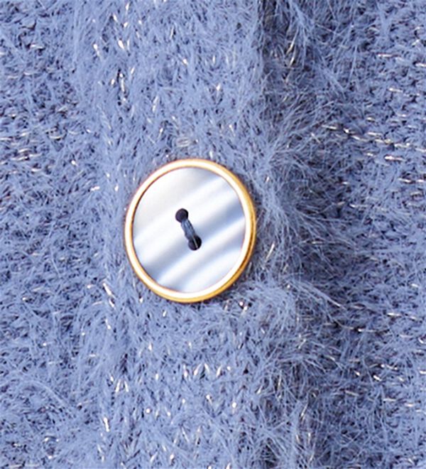 BELLUNA（ベルーナ）の「上品見え！ふんわりシャギーカーディガン（ニットカーディガン）」｜詳細画像