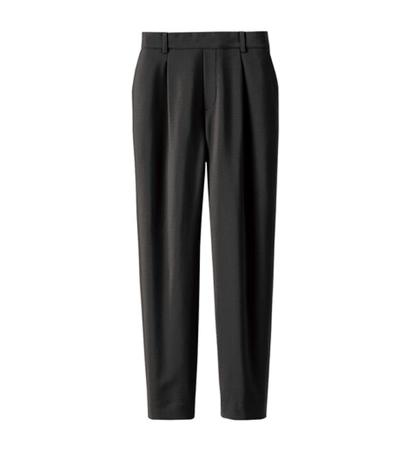 BELLUNA（ベルーナ）の「ツイルジャージー素材テーパードパンツ（テーパードパンツ）」｜詳細画像