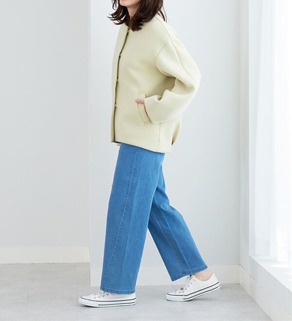 BELLUNA（ベルーナ）の「バルーンシルエットデニムパンツ（ワイドパンツ・ガウチョ）」｜詳細画像