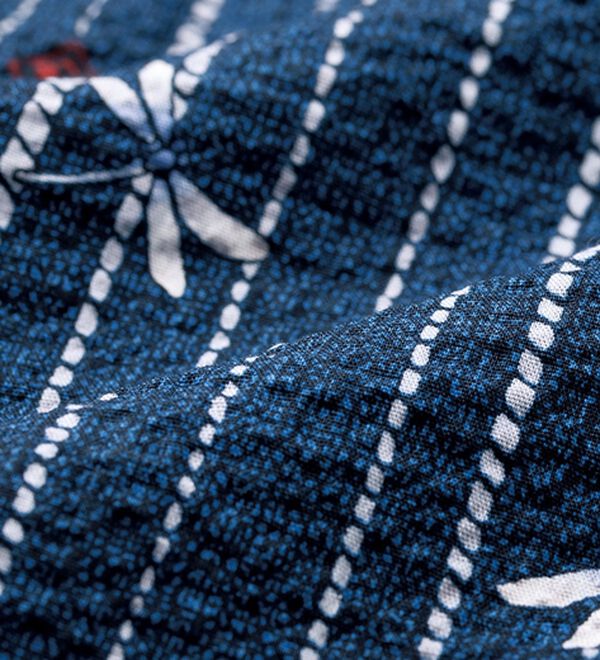 「【２着組】日本製綿１００％錦秋の和柄パジャマ（メンズルームウェア）」｜詳細画像