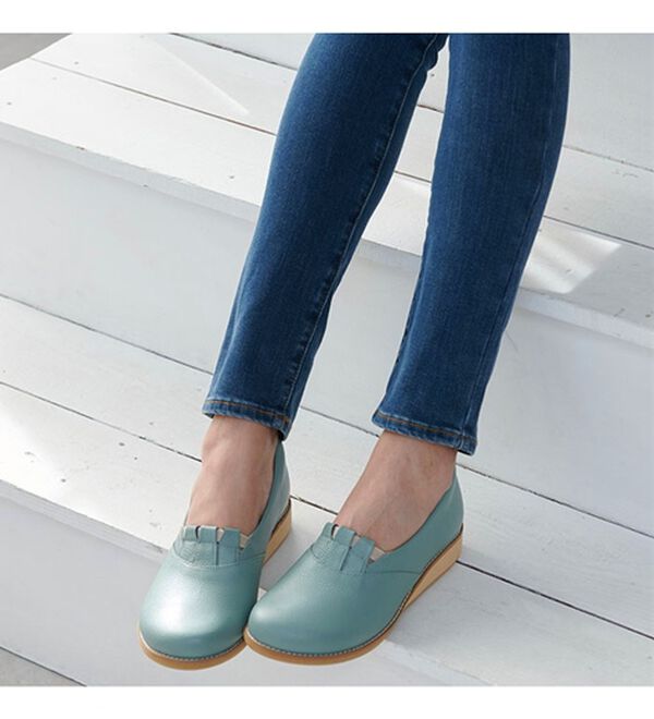 ルフラン（ルフラン）の「メディフィット５Ｅ甲ゴムシューズ（スリッポン）」｜詳細画像