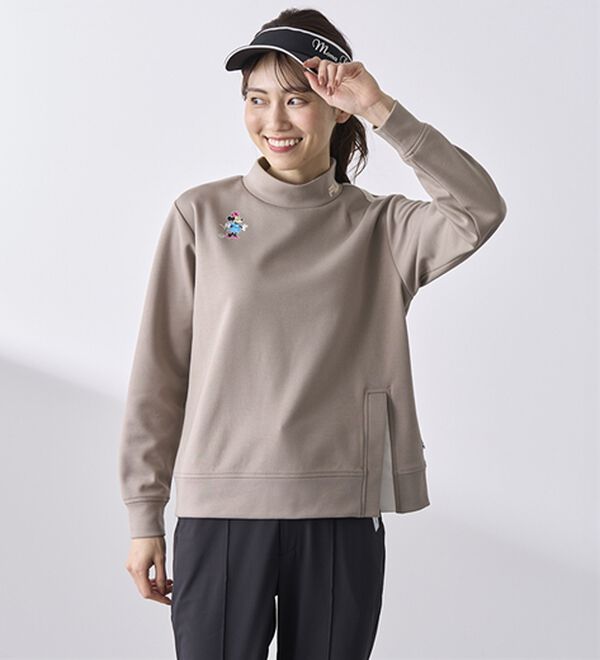 BELLUNA（ベルーナ）の「【Ｄｉｓｎｅｙ／ＦＩＬＡ】ダンボールニットスリットプルオーバー（カットソー）」｜詳細画像