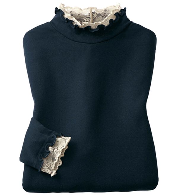 LAVIENNE（ラヴィエンヌ）の「【５枚組】配色フリルレースの上品インナー（肌着・インナーウェア）」｜詳細画像