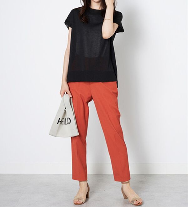 BELLUNA（ベルーナ）の「フラッシュヤーン素材サマーニット（ニット・セーター）」｜詳細画像