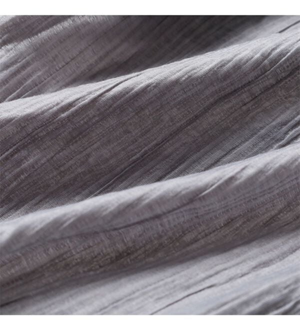 GeeRA（ジーラ）の「袖楊柳シアー美ラインワンピース（カットソーワンピース）」｜詳細画像