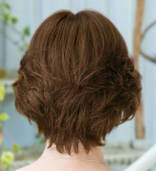 「人毛１００％白髪隠しウィッグセット（ウィッグ・ヘアピース・エクステ）」｜詳細画像