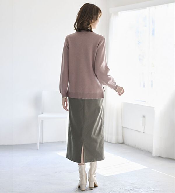 BELLUNA（ベルーナ）の「走れる！体型カバーナロースカート（ロングスカート）」｜詳細画像