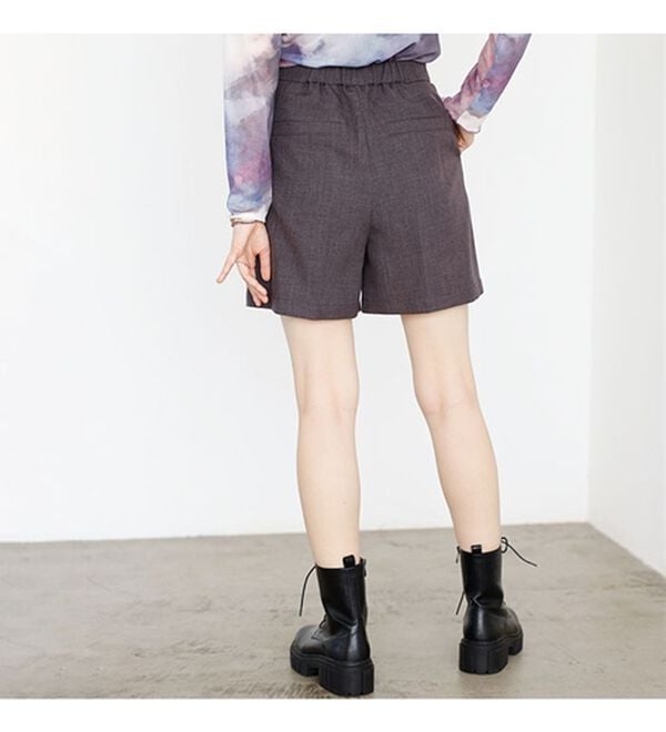 GeeRA（ジーラ）の「ＳＥＴＵＰ対応ハイウエストショートパンツ（その他パンツ）」｜詳細画像
