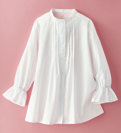 BELLUNA（ベルーナ）の「綿混素材春色ブラウス（ブラウス）」