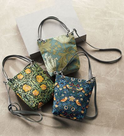 ルフラン（ルフラン）の「Ｆａｂｒｉｃ　ｂｙ　ＢＥＳＴ　ＯＦ　ＭＯＲＲＩＳ　ショルダーにもなる手提げバッグ（トートバッグ）」