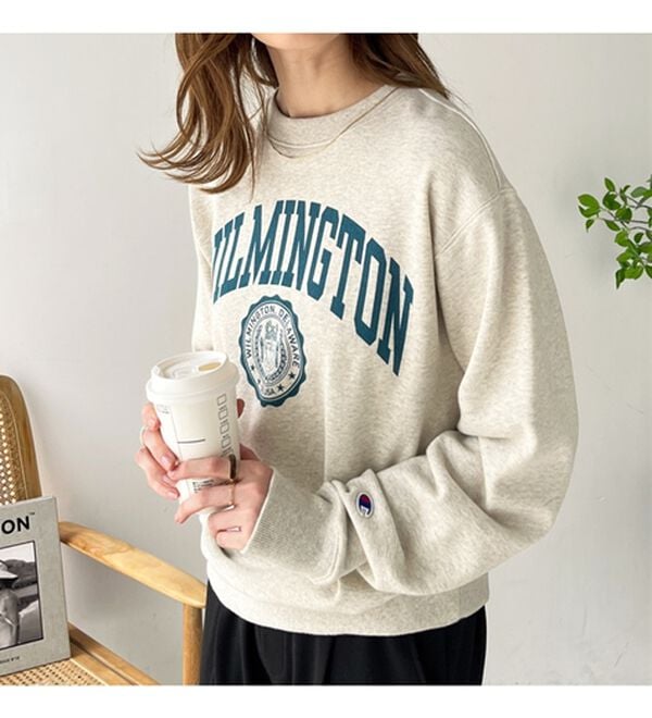 GeeRA（ジーラ）の「【ｃｈａｍｐｉｏｎ】ロゴトレーナー（トレーナー・スウェット）」｜詳細画像