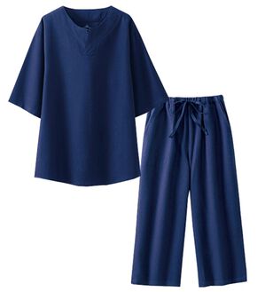 LAVIENNE（ラヴィエンヌ）の「ホテル仕立ての５つ星パジャマ（パジャマ・ルームウェア）」｜ネイビー