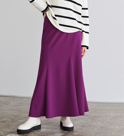 Pierrot（ピエロ）の「ストレッチマーメイドスカート（ロングスカート）」