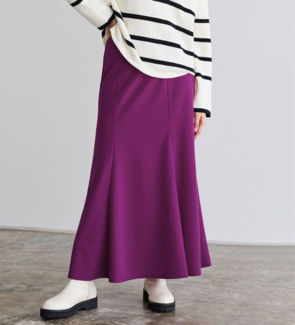 Pierrot（ピエロ）の「ストレッチマーメイドスカート（ロングスカート）」｜詳細画像