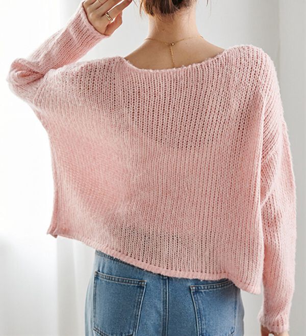 RANAN（ラナン）の「モヘアタッチローゲージシアーニット（ニット・セーター）」｜詳細画像