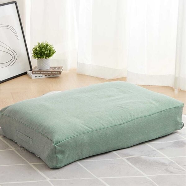 iellio（イエリオ）の「【８日間限定価格】クッションにもなる布団収納ケース＜洋服収納・布団収納袋・クッション・腰あて・便利・見せる収納＞（クローゼット・押入収納）」｜詳細画像