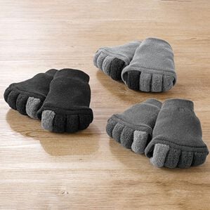 「ふわふわ足指カバー　３色組（その他美容・健康機器）」｜モノトーン