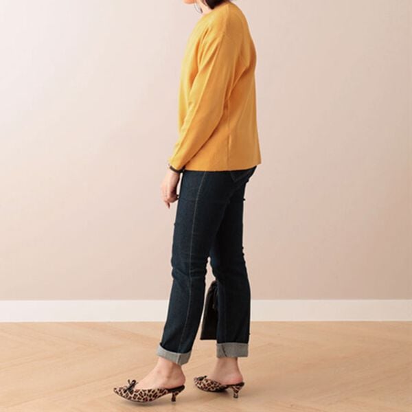 BELLUNA（ベルーナ）の「センターシームニットプルオーバー（ニット・セーター）」｜詳細画像