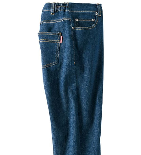 BELLUNA（ベルーナ）の「新！裏起毛スーパーストレッチ素材デニムパンツ（フルレングスパンツ）」｜詳細画像