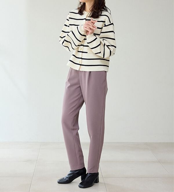 RANAN（ラナン）の「【4つの機能付き】洗える！ゴールド調ボタンニットカーディガン（ニットカーディガン）」｜詳細画像