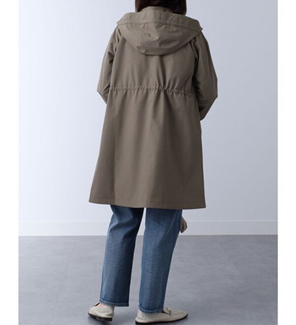 BELLUNA（ベルーナ）の「【高見え】防風はっ水ロング丈マウンテンパーカー（ロングコート）」｜詳細画像