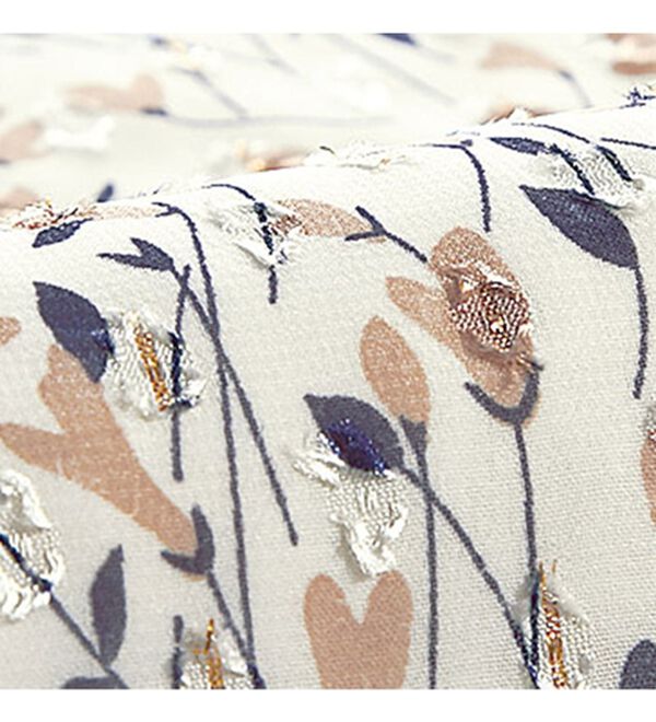 BELLUNA（ベルーナ）の「カットジャカード素材衿レースプリントブラウス（ブラウス）」｜詳細画像