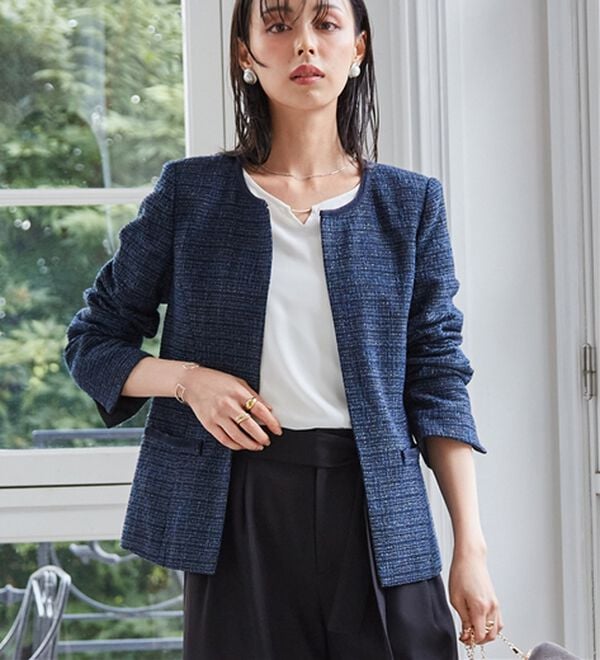 RANAN（ラナン）の「【４点セット】洗える！選べるボトムスーツセット（パンツスーツ）」｜詳細画像