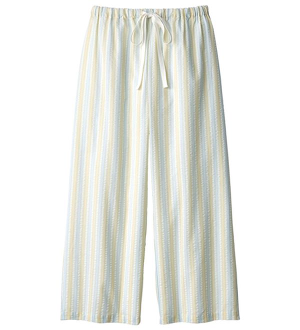 「【３色組】サラッとサッカーパジャマパンツ（パジャマ・ルームウェア）」｜詳細画像