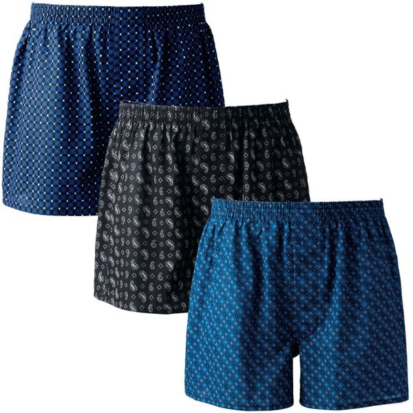 「【３色組】綿１００％抗菌防臭トランクス（メンズ下着）」｜詳細画像