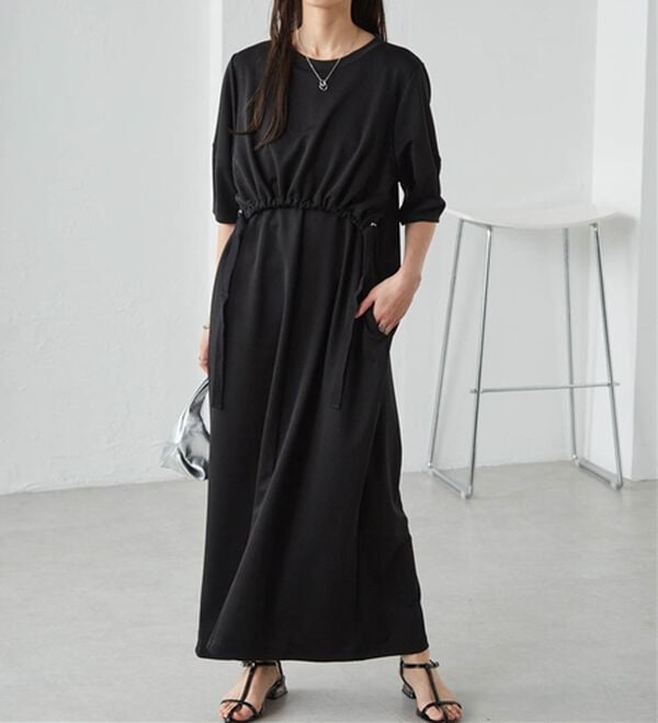 RANAN（ラナン）の「ギャザーレイヤードワンピース（その他ワンピース）」｜詳細画像