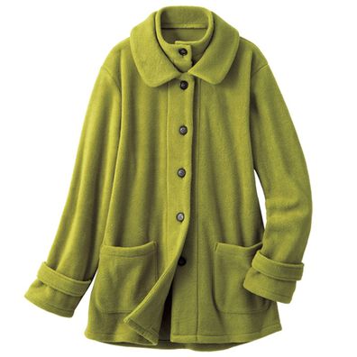 ルフラン（ルフラン）の「柔らかボアの２重衿あったかコート＜コロン＞（ハーフコート）」