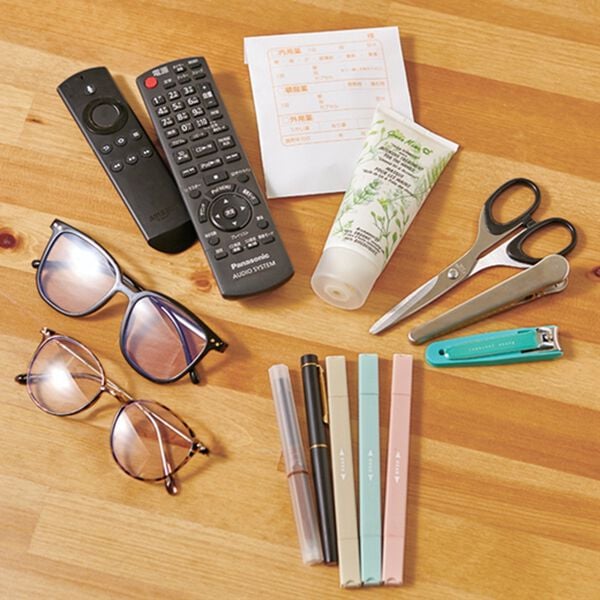 「天然木回転する八角リモコントレイ（インテリア雑貨）」｜詳細画像