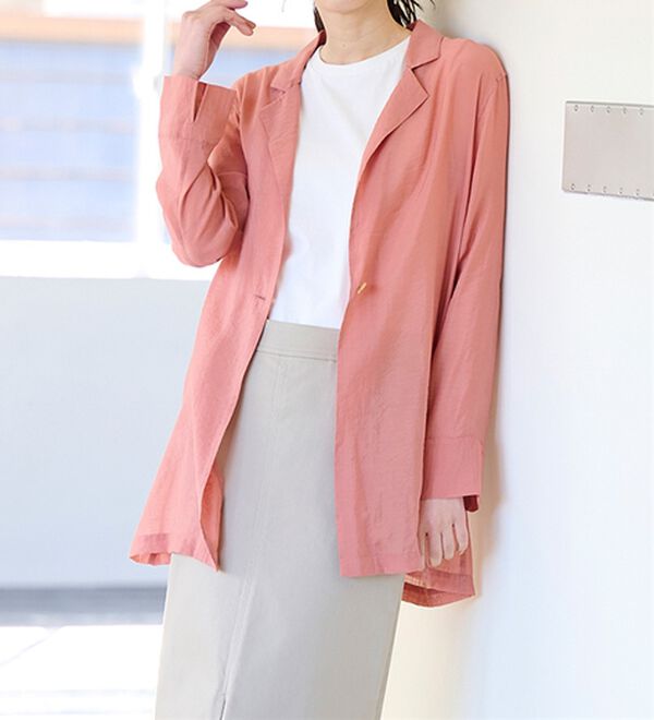 RANAN（ラナン）の「シアーライトジャケット（シャツ）」｜詳細画像