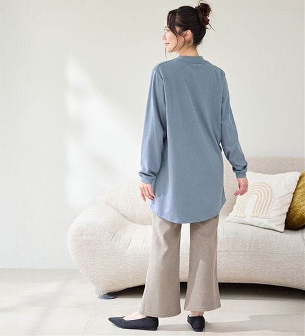 BELLUNA（ベルーナ）の「【メルティポンチ】プリントチュニック（チュニック）」｜詳細画像