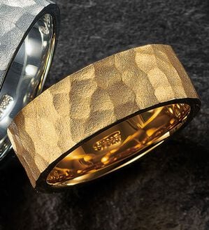 ルフラン（ルフラン）の「煌めきボリュームリング（リング）」｜純金カラー