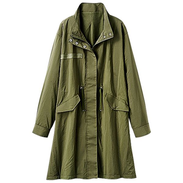 裏フリース素材ミリタリージャケットコート - ベルーナ【公式】 