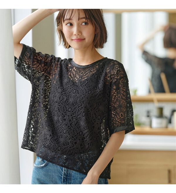 YU'NOW（ユナウ）の「ベーシック汗取りインナー　タンクトップ（肌着・インナーウェア）」｜詳細画像