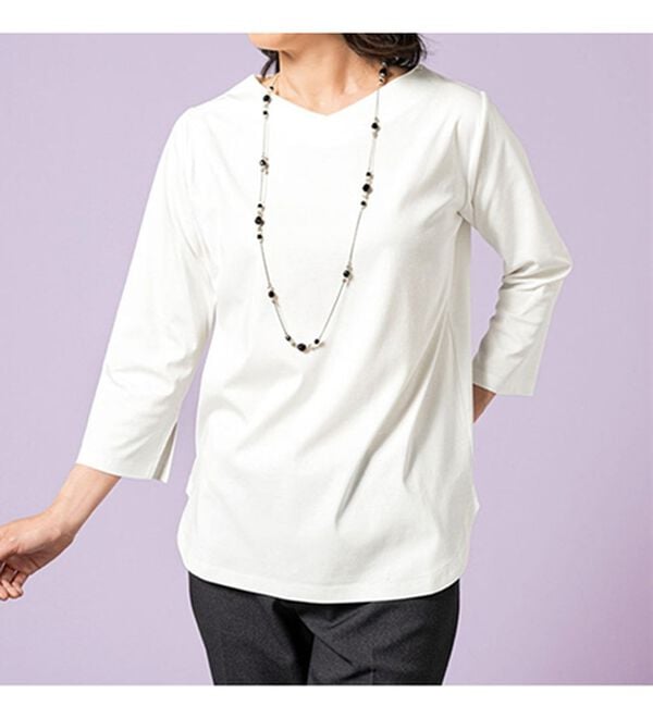 VINNO（ヴィノ）の「サークル刺しゅうジャケットアンサンブル（その他ジャケット）」｜詳細画像