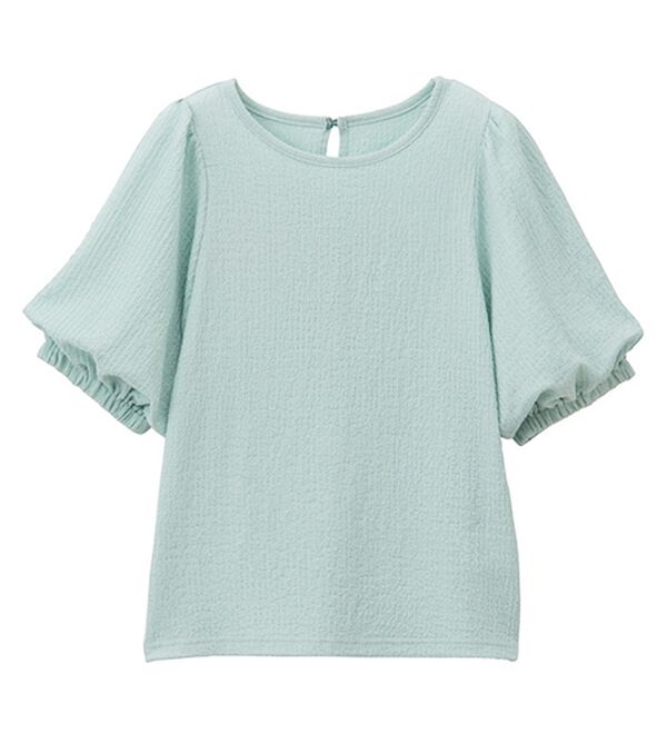 GeeRA（ジーラ）の「バルーンスリーブジャカードカットソー（カットソー）」｜詳細画像