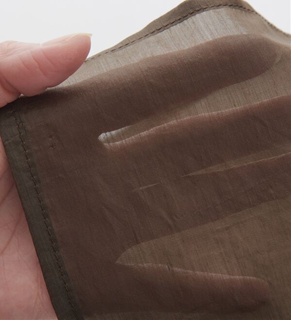 RANAN（ラナン）の「ディープVネックシアーシャツ（シャツ）」｜詳細画像