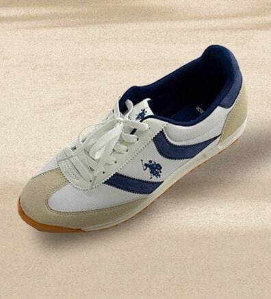 「＜Ｕ．Ｓ．ＰＯＬＯ　ＡＳＳＮ＞お出かけが楽しくなるレトロ　スニーカー（メンズスニーカー）」