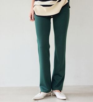 BELLUNA（ベルーナ）の「【裏起毛有無】ジャストフィットらくらくパンツ（フルレングスパンツ）」｜モスグリーン