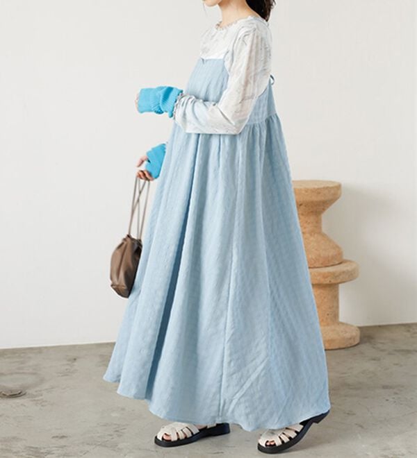 GeeRA（ジーラ）の「ぽこぽこエンボス素材キャミワンピース（その他ワンピース）」｜詳細画像