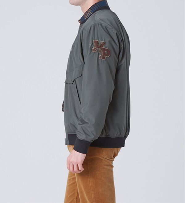 「＜ハッシュパピー＞着心地快適ステッチワークブルゾン（メンズブルゾン）」｜詳細画像