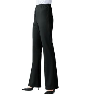 「日本製　快適ミラクルパンツ（テーパードパンツ）」｜ブラック