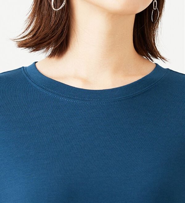 BELLUNA（ベルーナ）の「サイドリボン使いチュニックワンピース（チュニックワンピース）」｜詳細画像