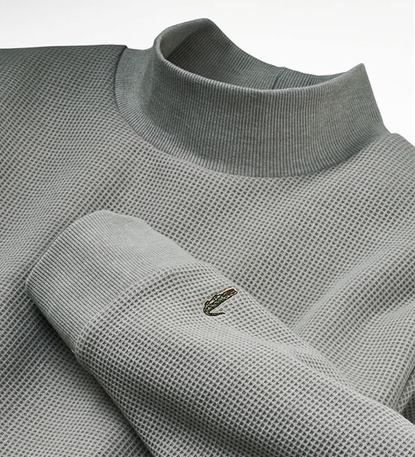 「＜クロコダイル＞着心地で選ぶ！肌側綿素材のワッフルインナー（メンズ肌着・インナーウェア）」｜詳細画像