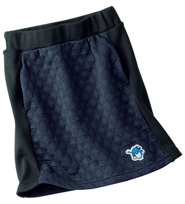 BELLUNA（ベルーナ）の「【タキシードサム】リブ切替キルト風スカート（ミニスカート）」｜詳細画像